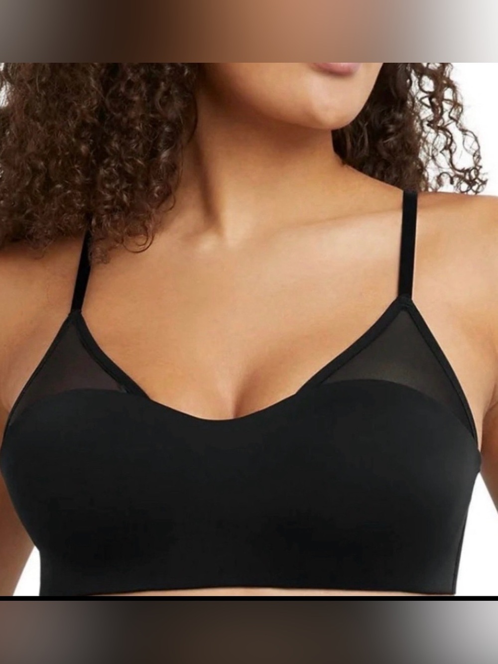 Maidenform Women’s Lightly Lined Bralette Convertible Shoulder Straps Medium NWT